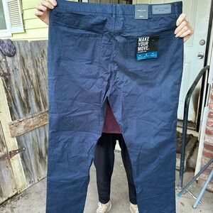 Kenneth Cole Men's Navy Blue Jeans